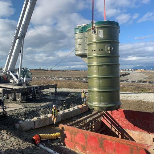  Things are Wrapped Up at Our Tsawwassen First Nations Project Site 