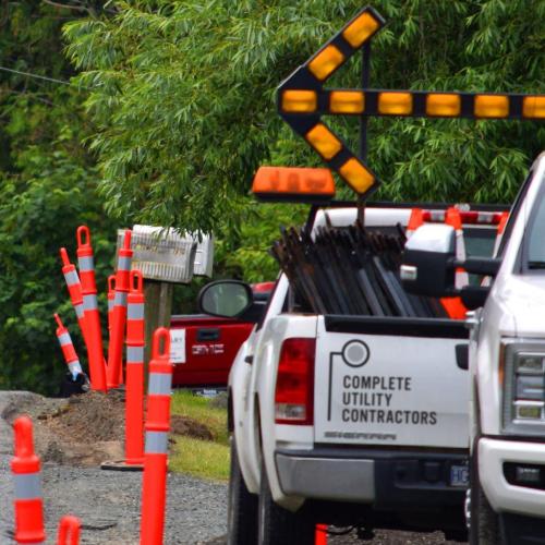  | We provides traffic control services with our fleet of trucks and equipment for our projects and our clients. | Complete Utility Contractors - Underground Utility Construction in BC 